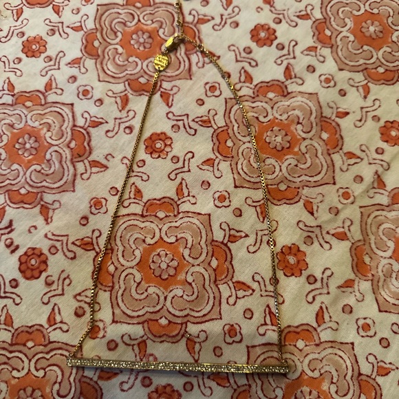 Henri Bendel New York Collar Bar w Rhinestone Necklace - $75 - Picture 3 of 4